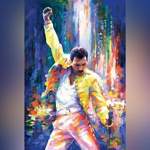 Freddie Mercury- Limited Edition (73/200) Canvas Print